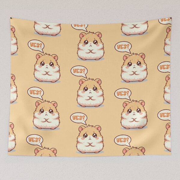 Item preview,  I'm Just Cute Not Sad Hamster,Sad Hamster, Cute Funny Hamster designed and sold by SnuggleSafari.