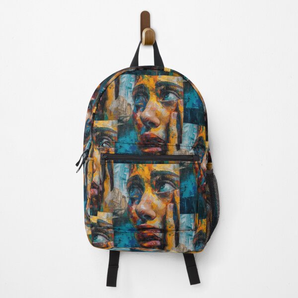 Item preview, Emotional Kaleidoscope: Painted Mix of Woman Faces designed and sold by Piotrek0001.