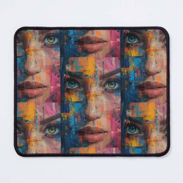 Item preview, Emotional Kaleidoscope: Painted Mix of Woman Faces designed and sold by Piotrek0001.