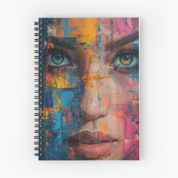 Item preview, Emotional Kaleidoscope: Painted Mix of Woman Faces designed and sold by Piotrek0001.