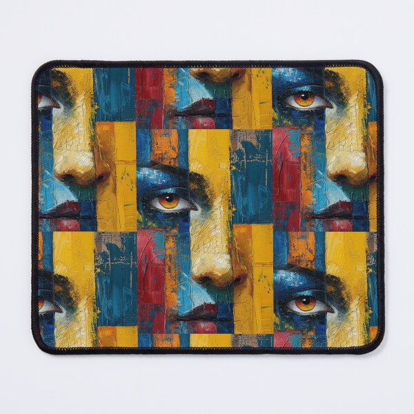 Item preview, Emotional Kaleidoscope: Painted Mix of Woman Faces designed and sold by Piotrek0001.