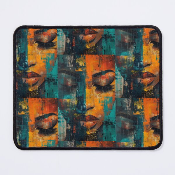 Item preview, Emotional Kaleidoscope: Painted Mix of Woman Faces designed and sold by Piotrek0001.