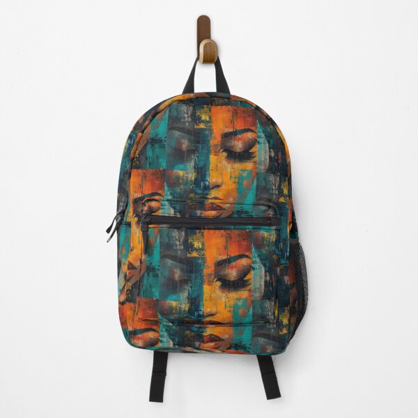 Item preview, Emotional Kaleidoscope: Painted Mix of Woman Faces designed and sold by Piotrek0001.