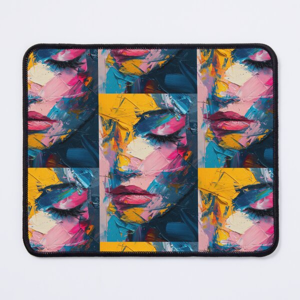 Item preview, Emotional Kaleidoscope: Painted Mix of Woman Faces designed and sold by Piotrek0001.