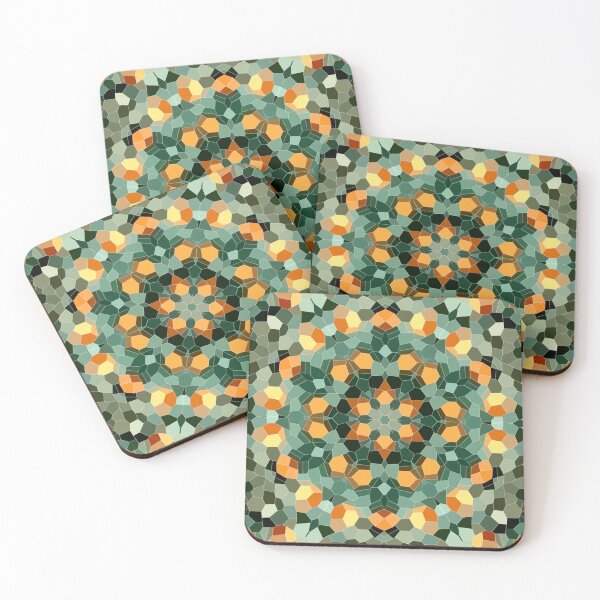 Item preview, Kaleidoscope Distortion Mosaic Tiles designed and sold by ObsidianDaz.