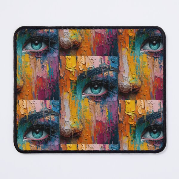 Item preview, Emotional Kaleidoscope: Painted Mix of Woman Faces designed and sold by Piotrek0001.