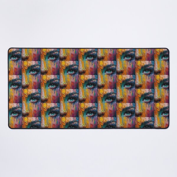 Item preview, Emotional Kaleidoscope: Painted Mix of Woman Faces designed and sold by Piotrek0001.