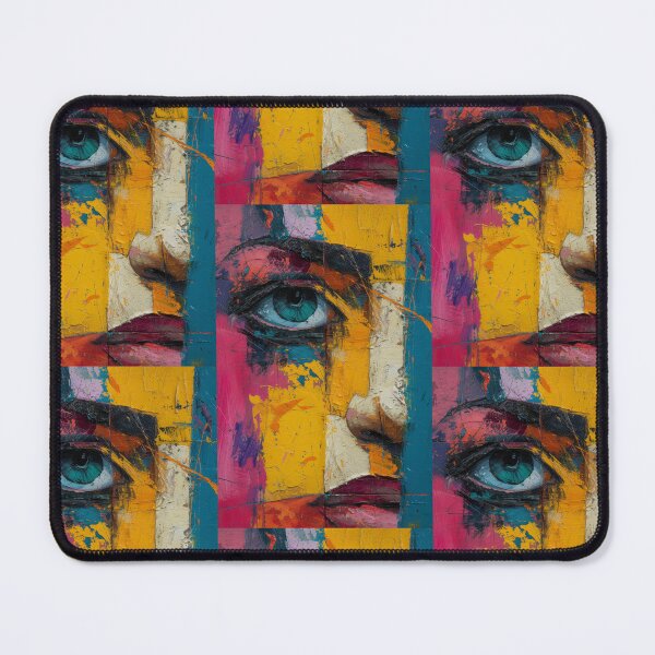 Item preview, Emotional Kaleidoscope: Painted Mix of Woman Faces designed and sold by Piotrek0001.