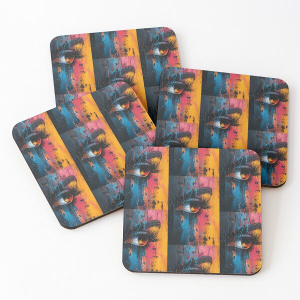 Item preview, Emotional Kaleidoscope: Painted Mix of Woman Faces designed and sold by Piotrek0001.