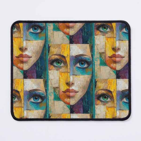 Item preview, Emotional Kaleidoscope: Painted Mix of Woman Faces designed and sold by Piotrek0001.