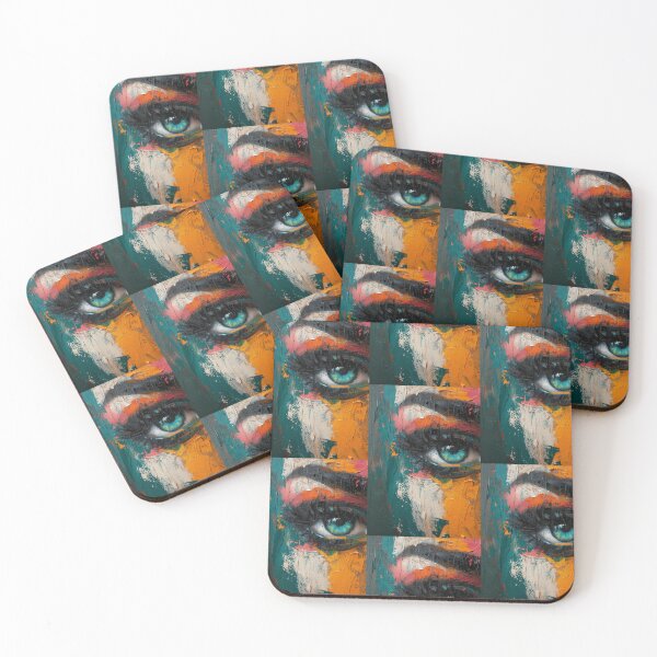 Item preview, Emotional Kaleidoscope: Painted Mix of Woman Faces designed and sold by Piotrek0001.