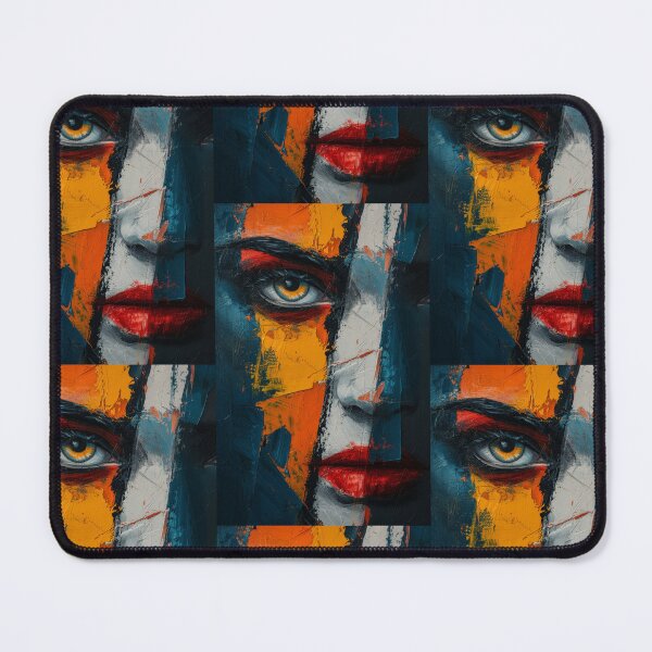 Item preview, Emotional Kaleidoscope: Painted Mix of Woman Faces designed and sold by Piotrek0001.