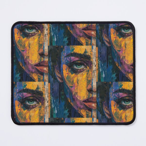 Item preview, Emotional Kaleidoscope: Painted Mix of Woman Faces designed and sold by Piotrek0001.