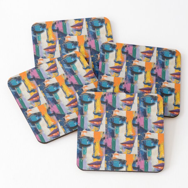 Item preview, Emotional Kaleidoscope: Painted Mix of Woman Faces designed and sold by Piotrek0001.