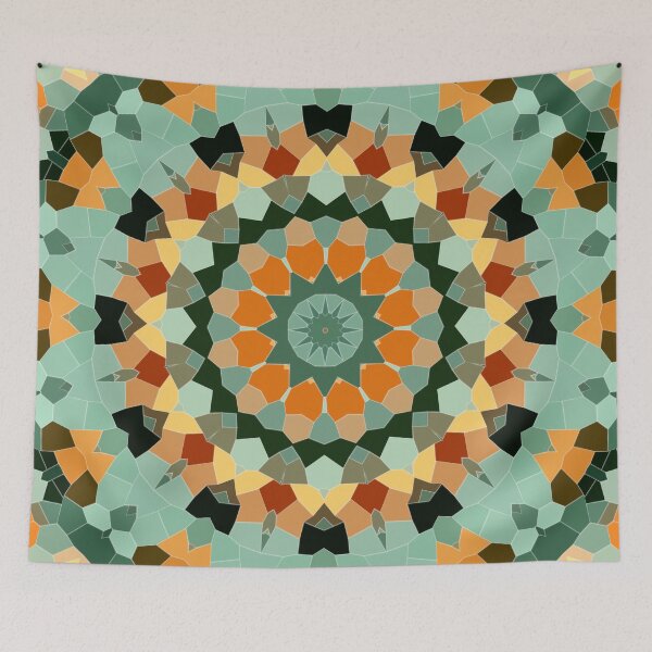 Item preview, Kaleidoscope Distortion Mosaic Tiles designed and sold by ObsidianDaz.