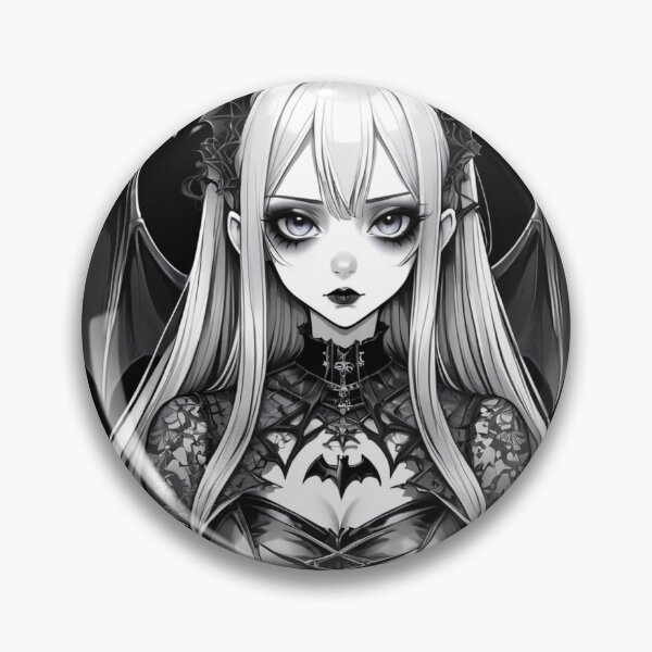Item preview, Goth Girl Cute Illustration 19 designed and sold by Lady Goth.