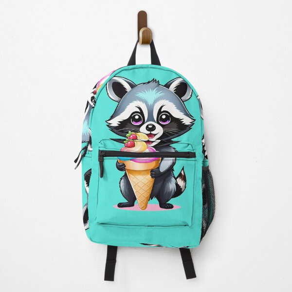 Item preview, Racoon holding Ice cream designed and sold by Chantel Fourie.