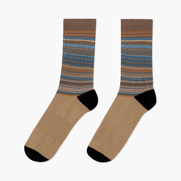 Item preview, Thick Thin Line Striped Multi Color Brown Style Pattern Design designed and sold by CroDesign.