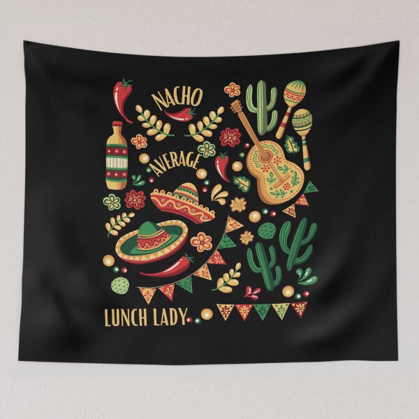 Item preview, Nacho Average Lunch Lady Cinco De Mayo, Nacho Lunch Lady Medium, Lunch Lady Cinco de Mayo, Lunch Lady Appreciation, Lunch Lady, School Lunch Lady Gift designed and sold by Creativedsigna.