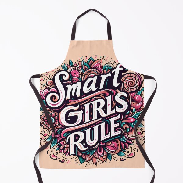 Item preview, Smart Girls Rule, typography designed and sold by maxmaj.