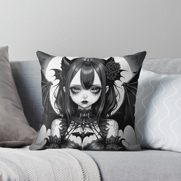 Item preview, Goth Girl Cute Illustration 20 designed and sold by Lady Goth.