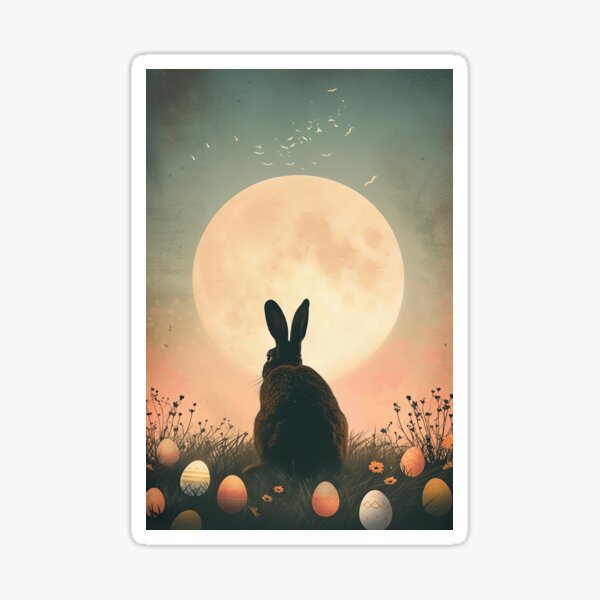 Item preview, Bunny Moonlight Magic designed and sold by cute-animals99.