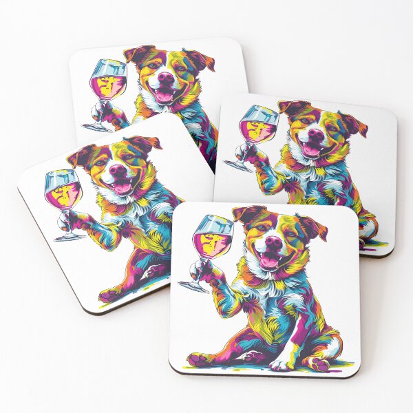 Item preview, Dogs and Wine designed and sold by PeelZinc.