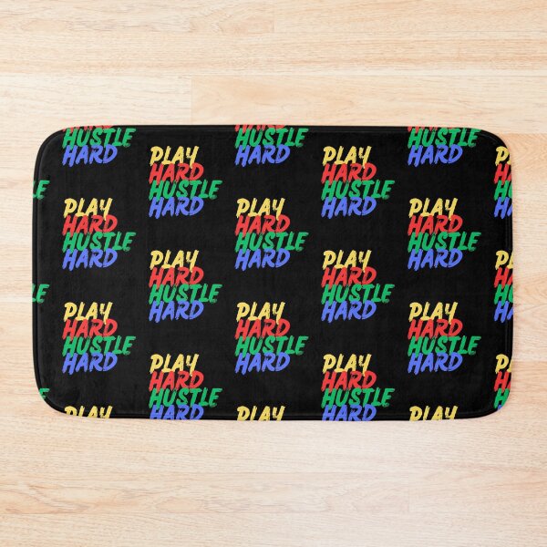 Item preview, Play Hard, Hustle Hard (Mood Colors) - Pocket ver. designed and sold by MoodThreads.