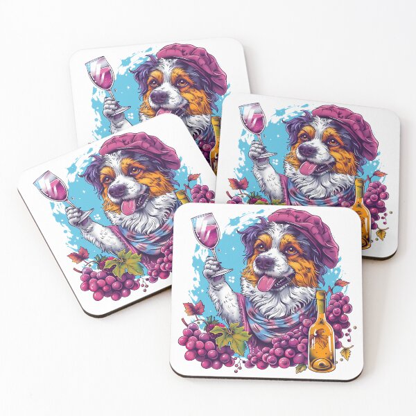 Item preview, Dogs and Wine designed and sold by PeelZinc.