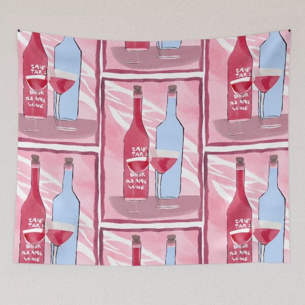 Item preview, Save water drink red wine designed and sold by Pranvi19.