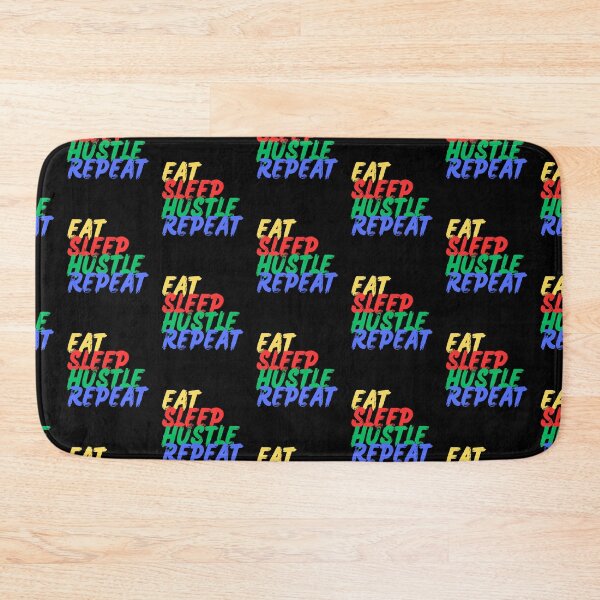 Item preview, Eat, Sleep, Hustle, Repeat (Mood Colors) - Pocket ver. designed and sold by MoodThreads.