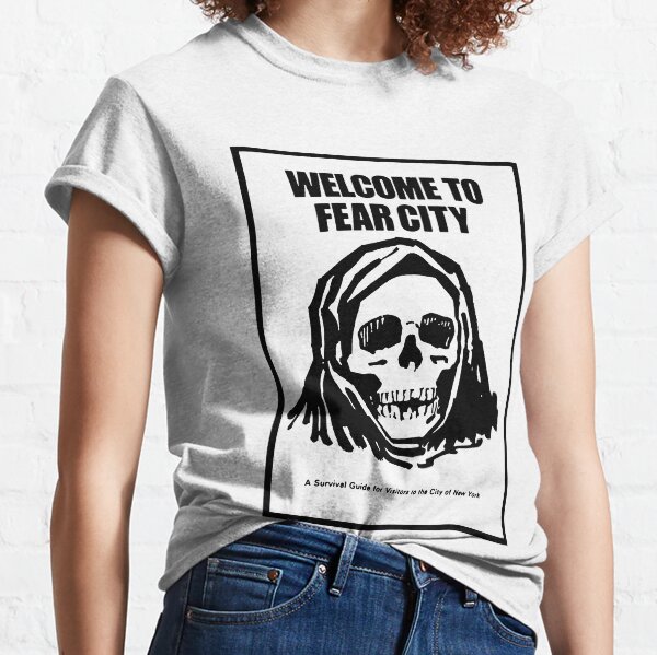 Welcome to Fear City Nyc 70s tourist phamplet Classic T-Shirt