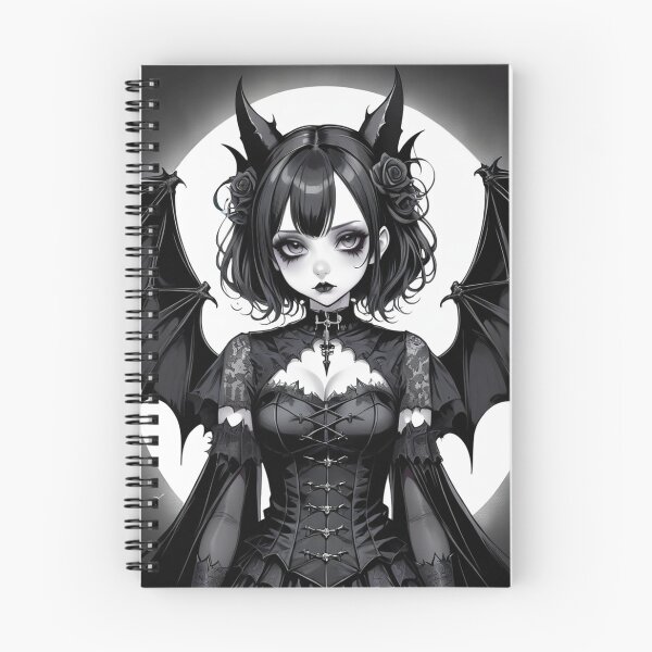 Item preview, Goth Girl Cute Illustration 22 designed and sold by Lady Goth.