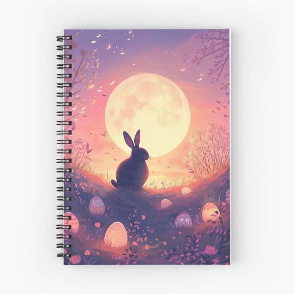 Item preview, Moonlit Bunny Night designed and sold by cute-animals99.