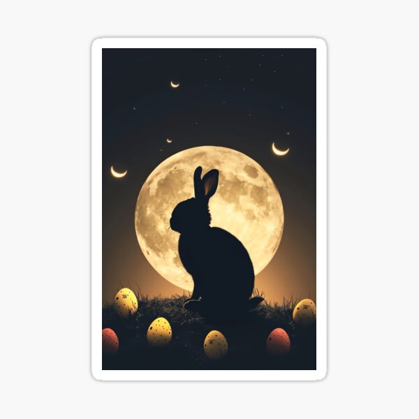 Item preview, Easter Bunny Magic designed and sold by cute-animals99.