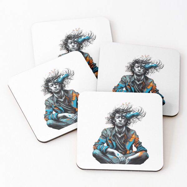 Item preview, Ink Fusion Elegance: Vibrant Oils on Urban Canvas designed and sold by JAMESAMORN.