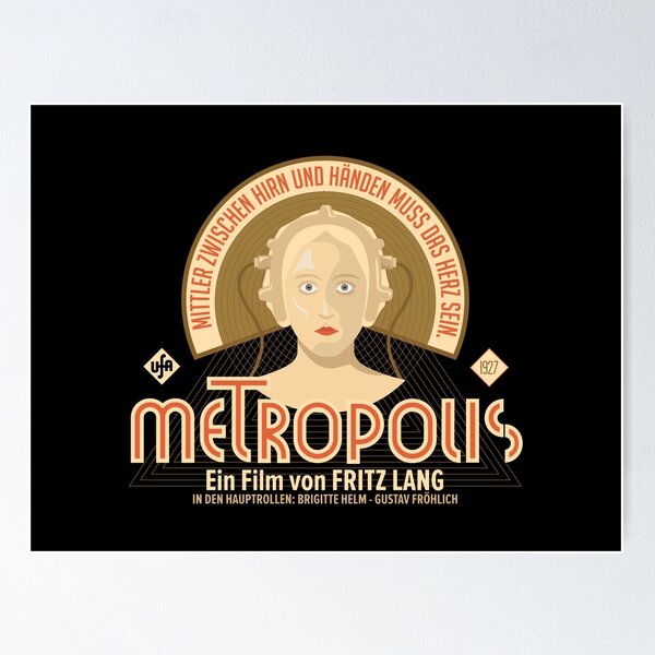 Item preview, Metropolis Revived: Tribute to Fritz Lang's Cinematic Masterpiece designed and sold by Boogosh.