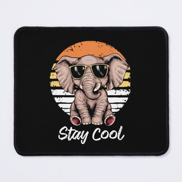 Item preview, Elephant Stay Cool designed and sold by Myra365Art.