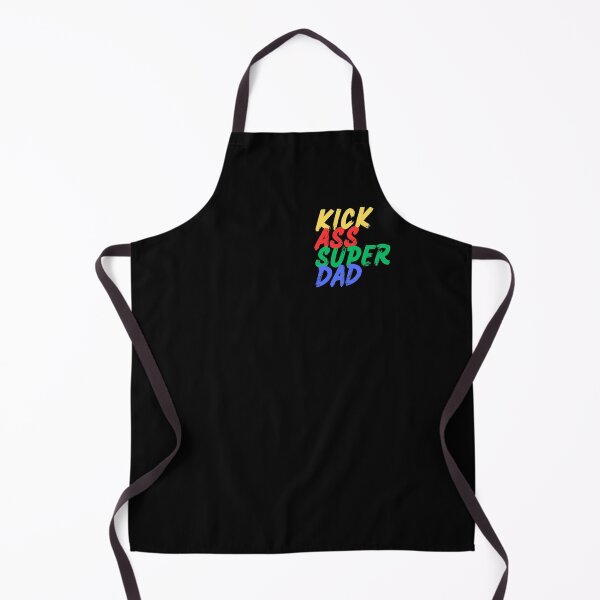 Item preview, Kick Ass Super Dad (Mood Colors) - Pocket ver. designed and sold by MoodThreads.