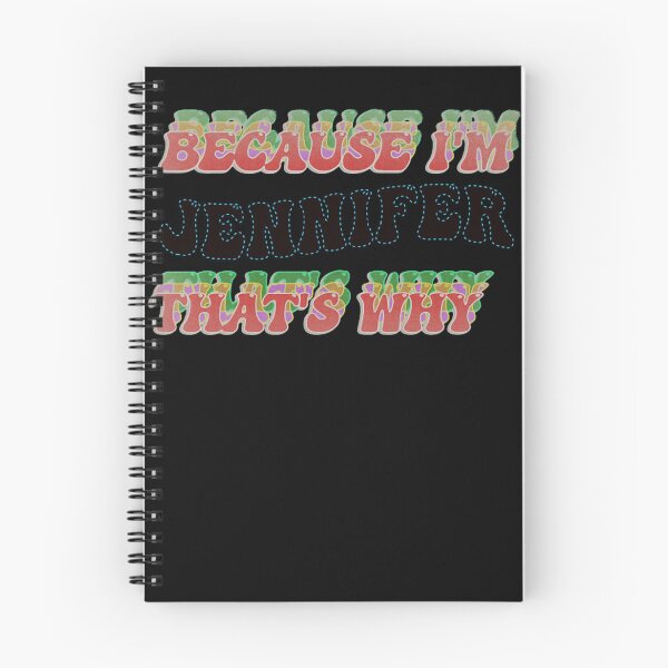 Item preview, BECAUSE I AM JENNIFER - THAT'S WHY  designed and sold by Jessicalcl.