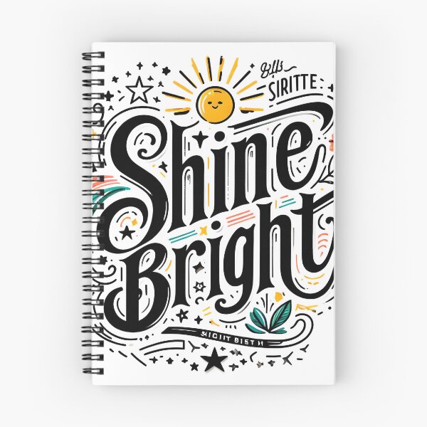 Item preview, Shine bright, typography designed and sold by maxmaj.