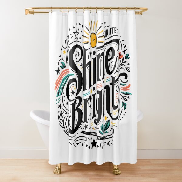 Item preview, Shine bright, typography designed and sold by maxmaj.