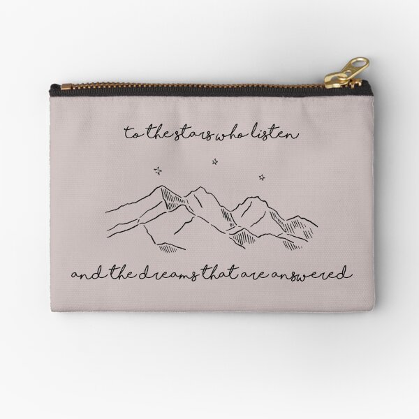 TO THE STARS WHO LISTEN Zipper Pouch