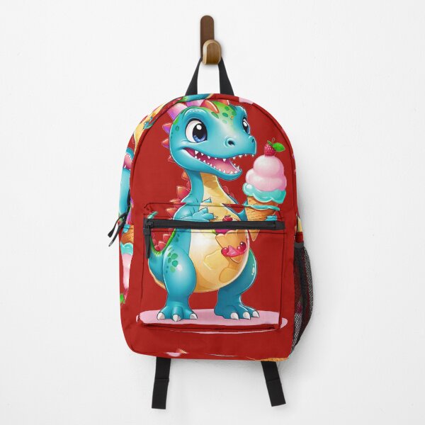 Item preview, Baby Dino holding Ice cream designed and sold by Chantel Fourie.