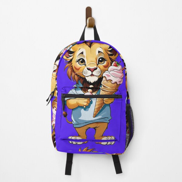 Item preview, Baby Lion holding Ice cream designed and sold by Chantel Fourie.