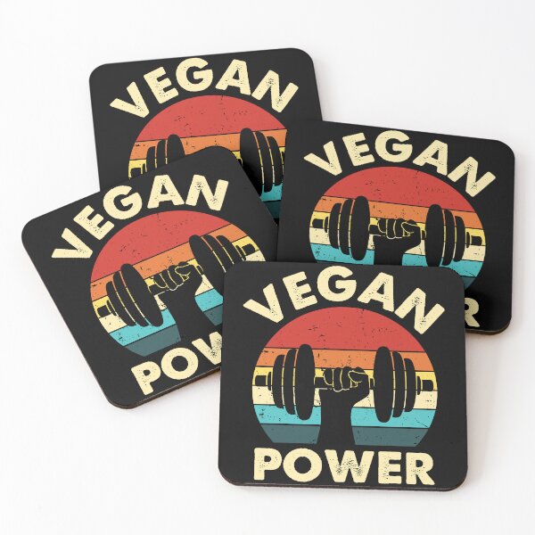Item preview, Vegan Power Retro Vintage designed and sold by Turie.