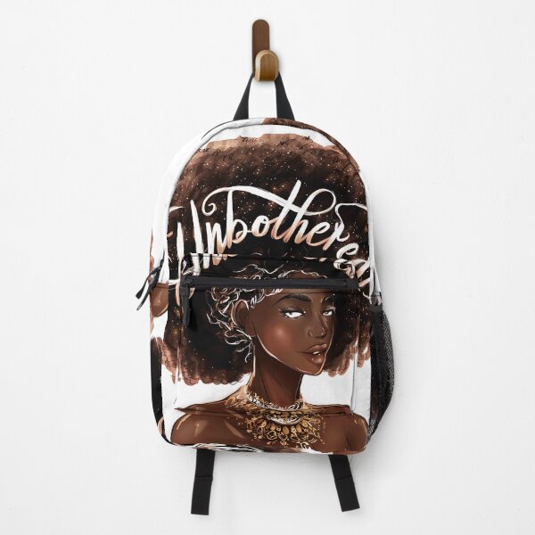 Item preview, Unbothered Afro Queen Empowerment Woman Black Pride designed and sold by najega911.