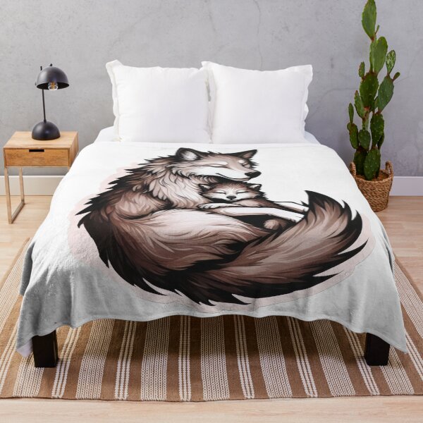 Item preview, Wolf mom  Mothers Day  Animals Sticker designed and sold by Expressions-Sel.