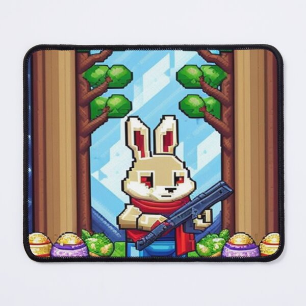 Item preview, Easter Bunny Video Game Warrior - Easter 2024 designed and sold by SuperVenus.