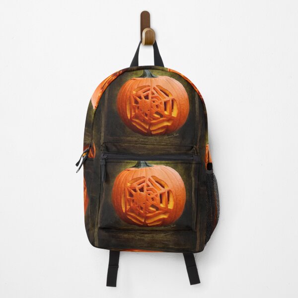 Item preview, Pumpkin Showcasing a Spider Carving designed and sold by SummerJade.